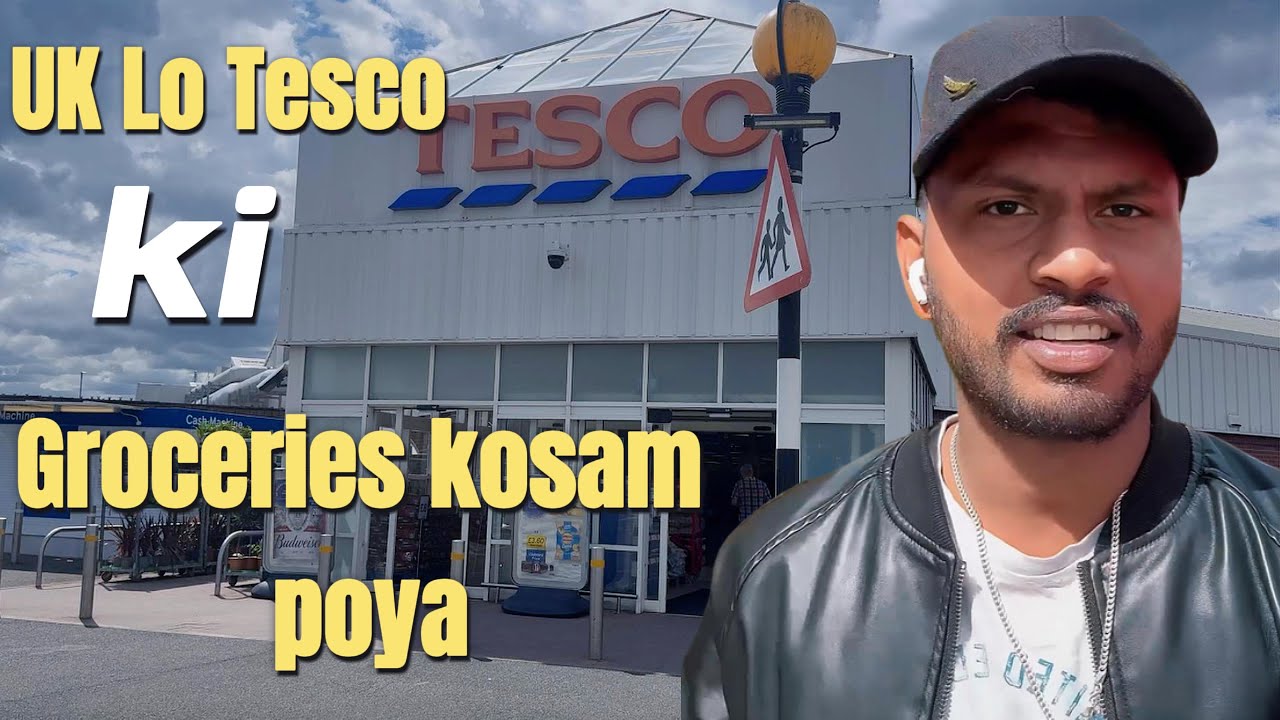 UK లో  Na 1 Week Grocery Shopping చూడండి 🛒 | Emi konnanu? Ekkada konnanu?Fun Full Vlog in 4K