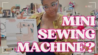 does this mini sewing machine actually work? | aaronica sews