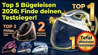 Bestes Bügeleisen im Test 2026 - Top 5 Dampfbügelstationen & Dampfbügeleisen!