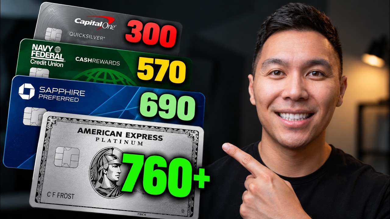 BEST & WORST Credit Cards for Every Credit Score