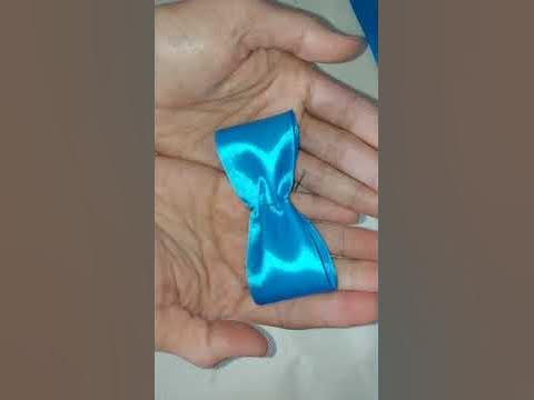 Галстук из атласной ленты - YouTube