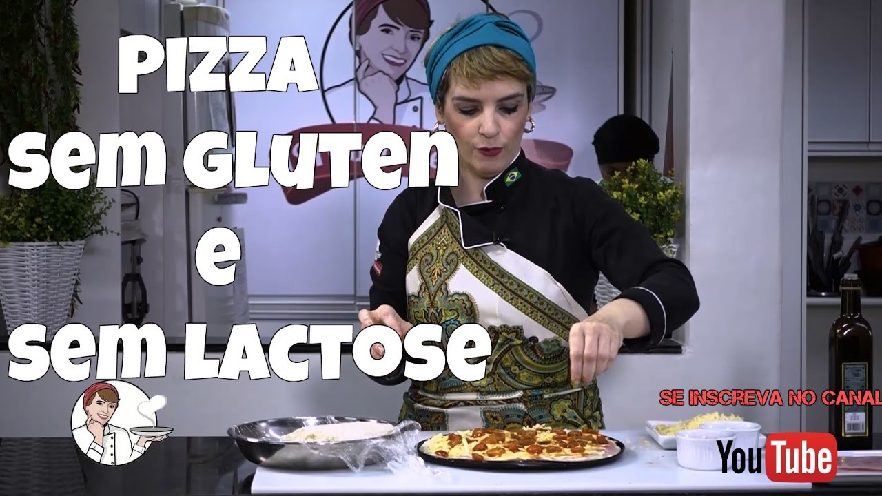 🎬Massa de Pizza Sem Gluten e Sem Lactose Por Luciana Haddad😍🍕