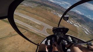 Commercial Autos Prep Flight in an R22