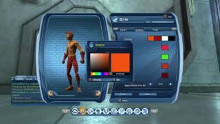 DCUO kid Flash iconic inspired Style