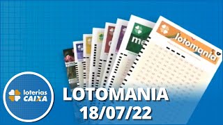 Resultado da Lotomania - Concurso nº 2340 - 18/07/2022