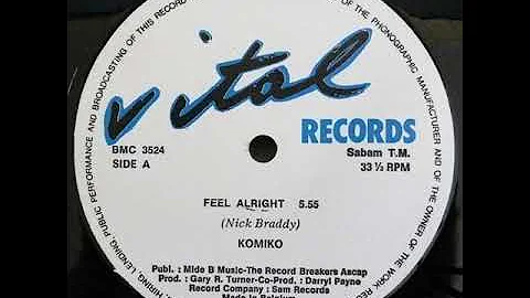 komiko- feel alright 1983 funk