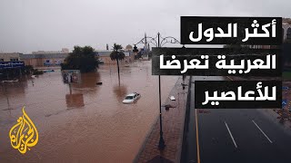 سلطنة عمان تتصدر قائمة أكثر الدول العربية تعرضا للأعاصير والعواصف