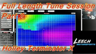 Leech Motorsports Terminator X Full Dyno Tune Screen Share Part 2
