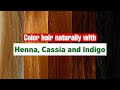 Henna/indigo/cassia on blonde/grey hair