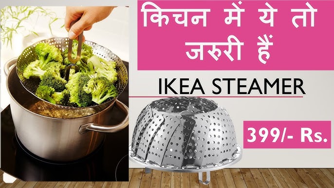 KLOCKREN Steamer insert, stainless steel - IKEA