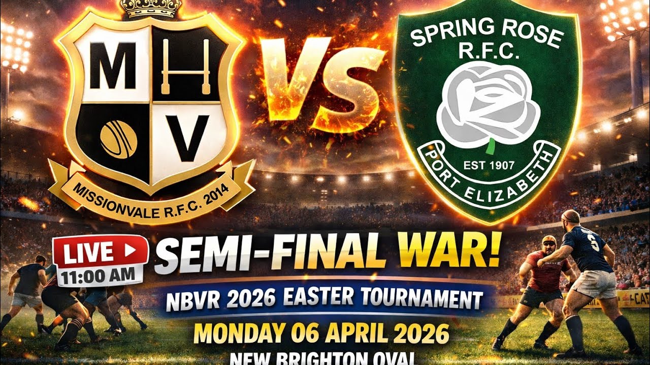 Spring Roses Rfc Missionvale RFC vs Spring Rose RFC - 06/04/2026 - New Brighton Easter ...