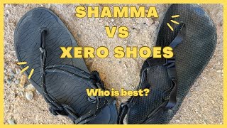 Shamma Vs Xero Shoes | Running Sandal Comparison | Warrior VS Aqua Cloud