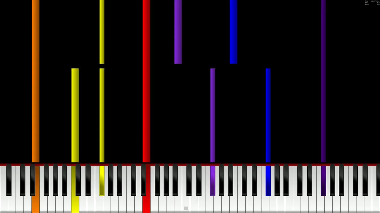 [NOT BLACK MIDI] Scarlet Zone - Instrumental MIDI