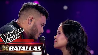 Daniela Gutiérrez vs. Alexis Vásquez - No me ames | Batallas | The Voice Chile