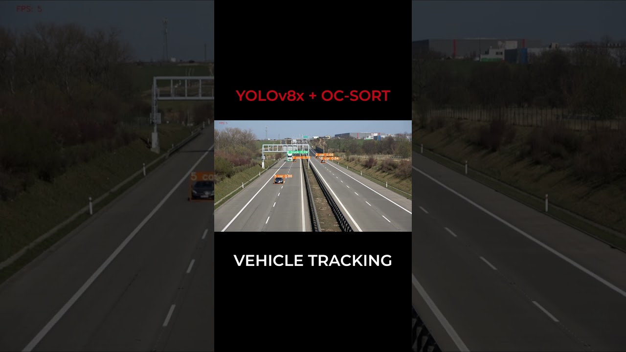 OC-SORT Vehicle Tracking