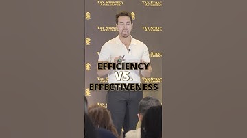 Efficiency vs. Effectiveness⚖ #lifeoptimization #systems #scalingwithsystems