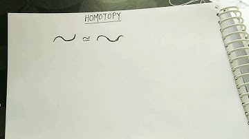 Homotopy definition & example