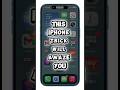 THIS iPhone Trick Will Amaze You #iphonetips #techusout #tech #appletips