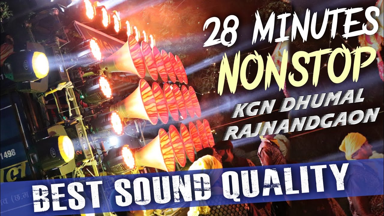 28 Min Nonstop   KGN Dhumal Rajnandgaon  Raipur Urs 2019 Uncut Full Video