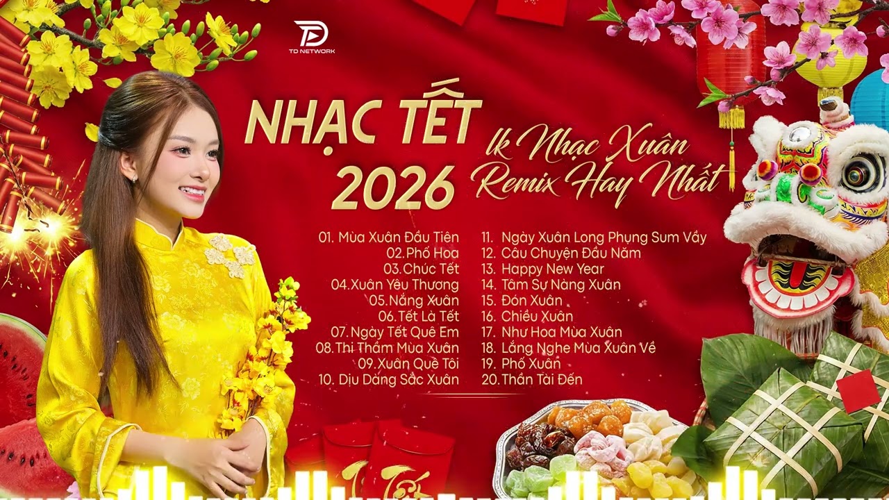 Nhạc Tết 2026 EDM Hay Nhất | LK Nhạc Xuân Remix Hot TikTok – Chào Xuân Bính Ngọ 2026
