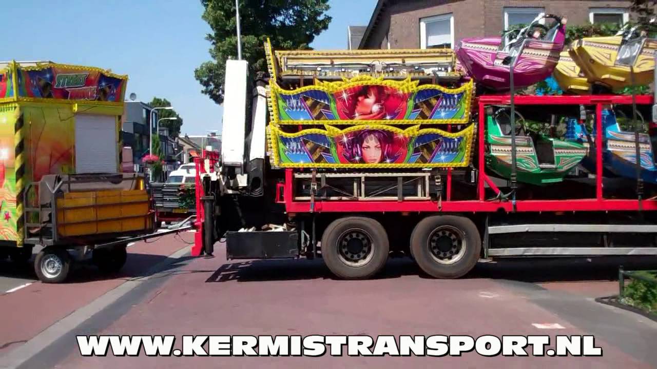 Transport compilatie Kermis Tilburg 2016