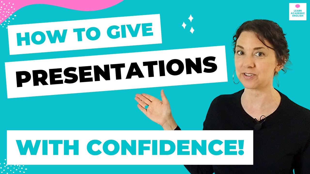 how to give a presentation with confidence