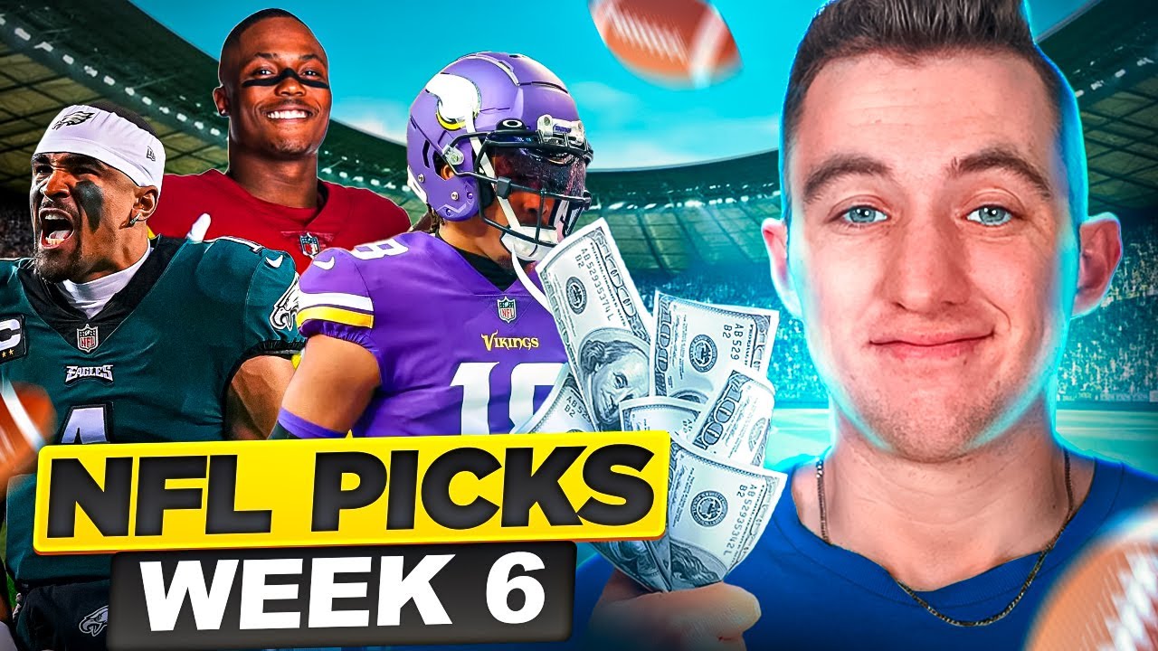 NFL BETTING PICKS FOR EVERY WEEK 6 GAME! BEST BETS AND PREDICTIONS