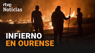INCENDIOS EN GALICIA: Ya SON MILES las HECTÁREAS DEVASTADAS por el FUEGO | RTVE Noticias