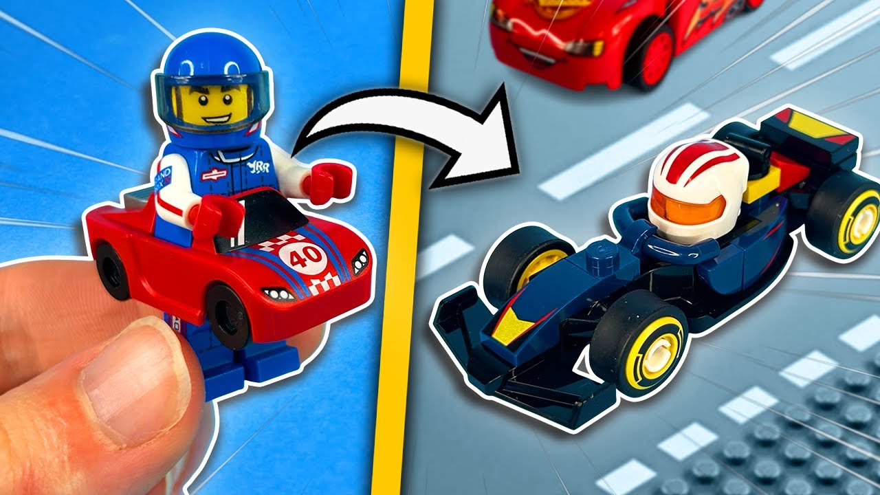 LEGO Minifigures, but they're all CARS...