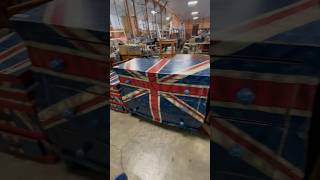 Details U.K. Flag Furniture #shorts #shortsvideo #auction #decor Guide