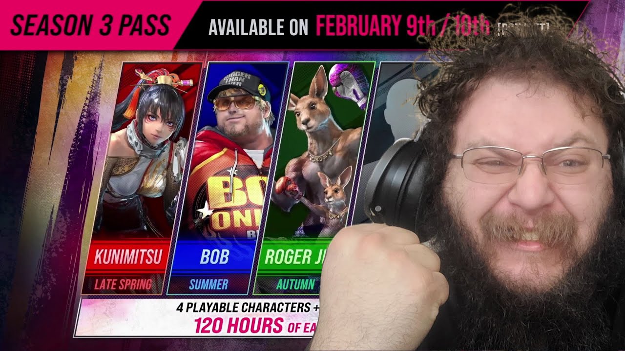 Реакция на TEKKEN 8 - Пропуск 3-го сезона