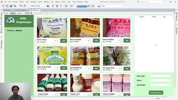 Demo Aplikasi Kasir Menggunakan Java Swing Netbeans & Database MySQL