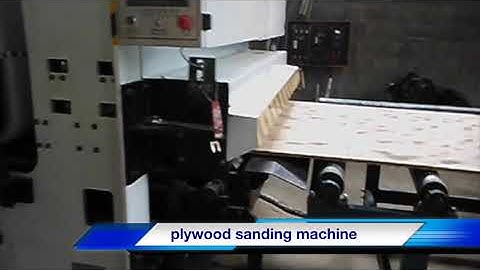 plywood sanding machine plywood making machine line
