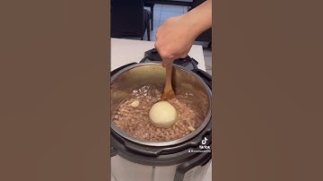 How I make a fresh pot of Mexican beans in an instant pot!