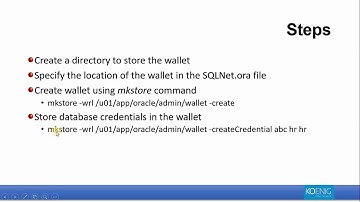 Securing Credentials Using Wallet