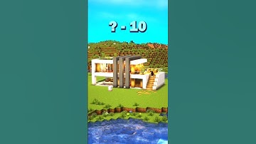 "Modern Minecraft House Build – Best Survival Base #Idea #minecraft #minecraft #modern #house