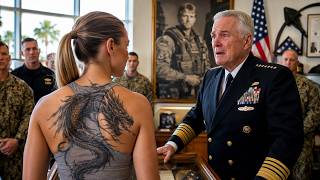 A Sergeant Humiliated Her In The Mess Hall—Then Her Navy SEAL Dragon Tattoo Froze The Base.