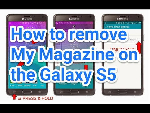 Video: Bagaimana cara menghapus flipboard dari Galaxy s5 saya?