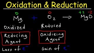 Oxidation and Reduction Reactions  Basic Introduction