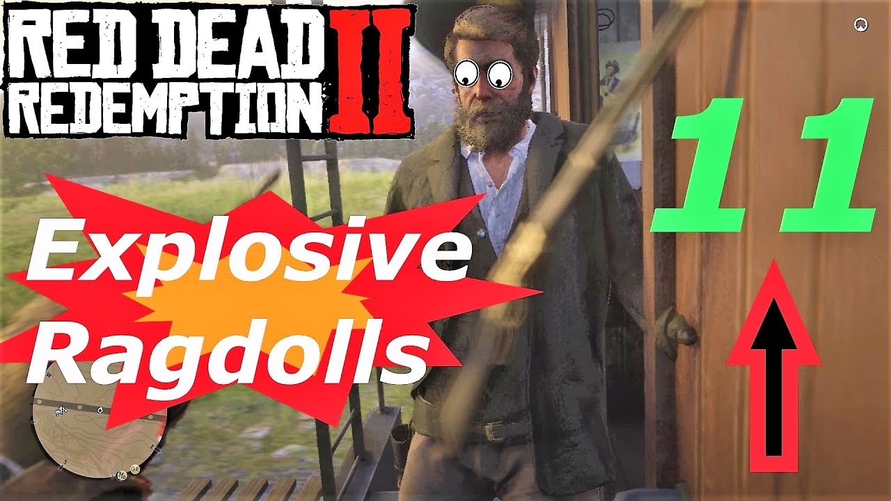 Exploding Rag Doll Explosive Ragdolls 11 (Euphoria) - Red Dead Redemption 2 - YouTube