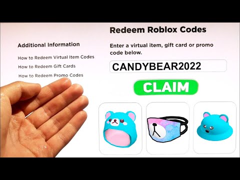 4 *NEW* Roblox PROMO CODES 2022 All FREE ROBUX Items in OCTOBER + EVENT