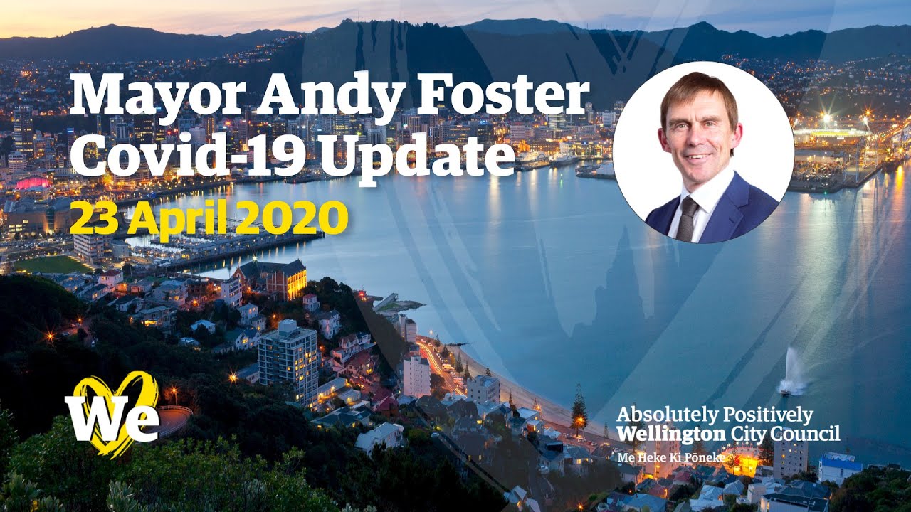 Mayor Andy Foster Covid-19 Update - 23 April - YouTube