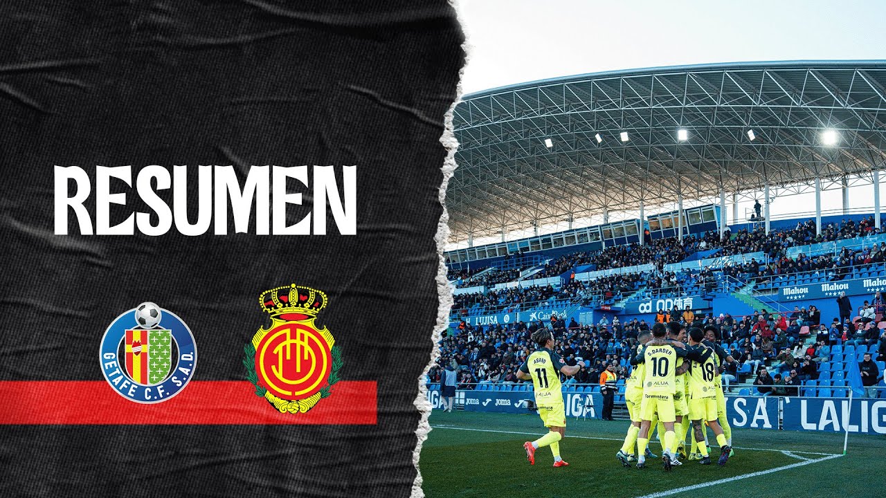 Resumen J18 Getafe CF 0-1 RCD Mallorca | RCD Mallorca