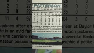 KEN PATTERSON 1992 O-PEE-CHEE BASEBALL CARD ⚾💪💯