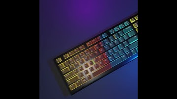 Creating a Realistic 3D Keyboard Model in Blender l Albert Aravind