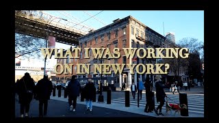 WHAT I WAS WORKING ON IN NEW YORK? | Interviews, my channel & website