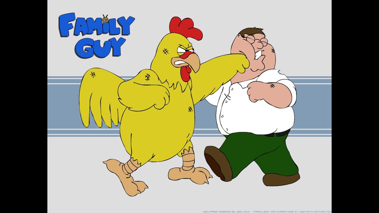 Family Guy Chicken Fight 1 YouTube