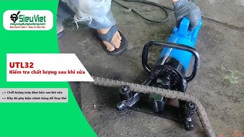 Dịch vụ sửa máy uốn sắt thủy lực UTL32 Nhật Bản