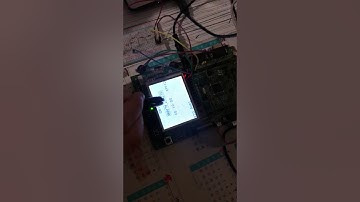 Touch Clock With STM3210C- EVAL Board