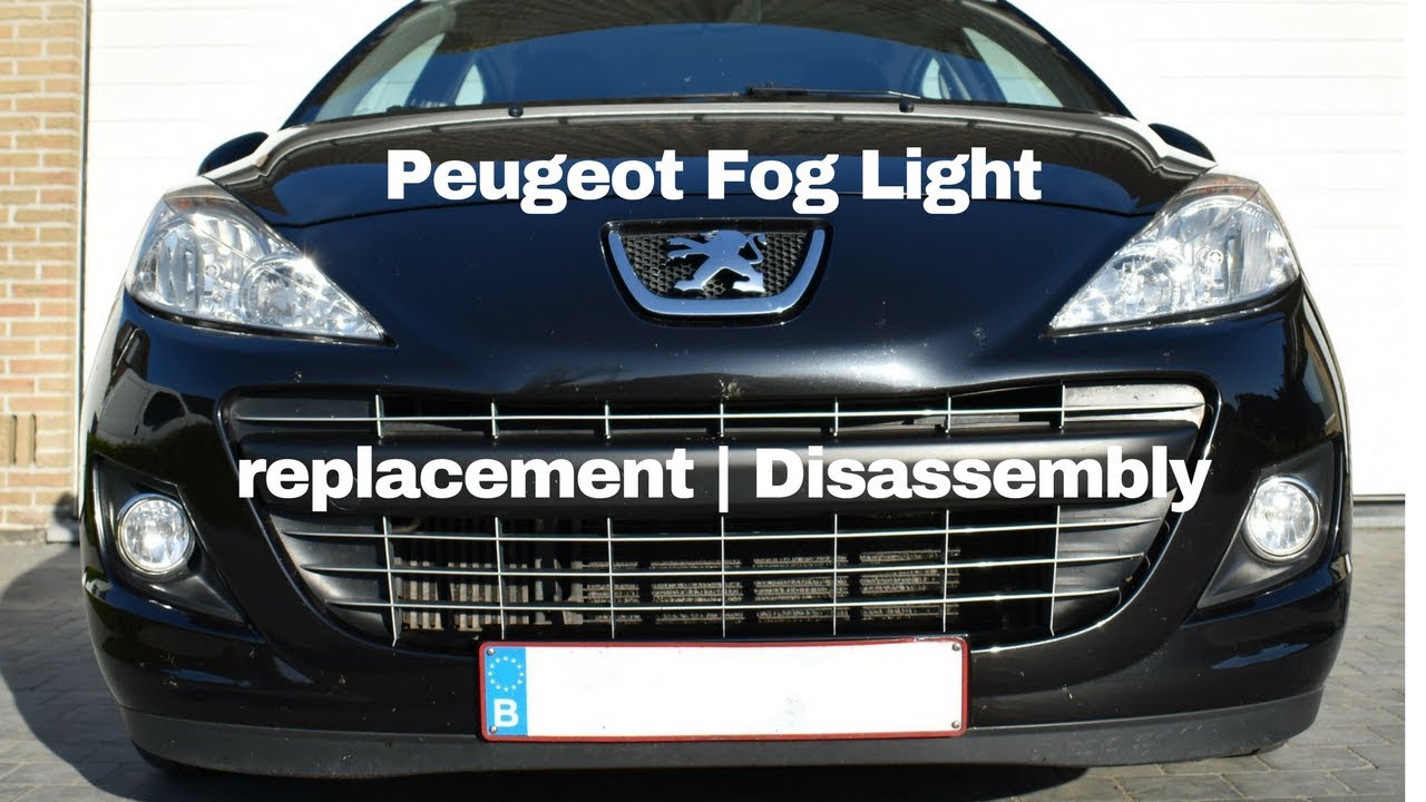 Peugeot Fog light -